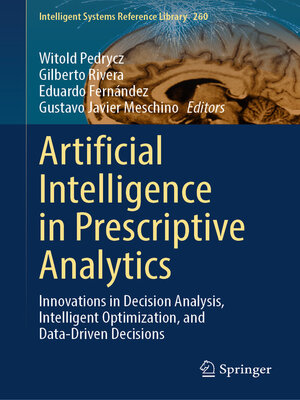 cover image of Artificial Intelligence in Prescriptive Analytics